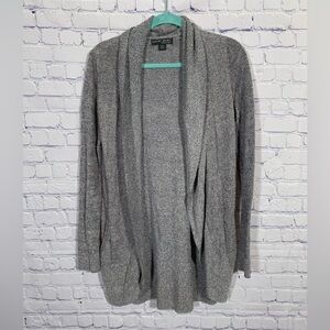 Barefoot Dreams Womens CozyChic Lite Open Front Cardigan Soft Gray Size XS/S